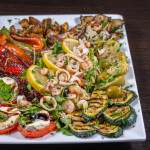 Mixed appetizer platter for 4 people